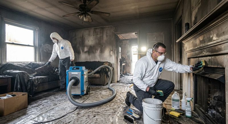 Smoke Damage Restoration in Gilbert, AZ