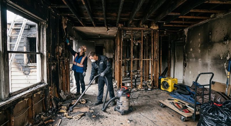 Commercial Fire Damage Repair in Phoenix, AZ