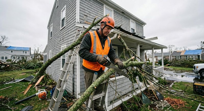 Hurricane Damage Restoration in Kansas City, KS