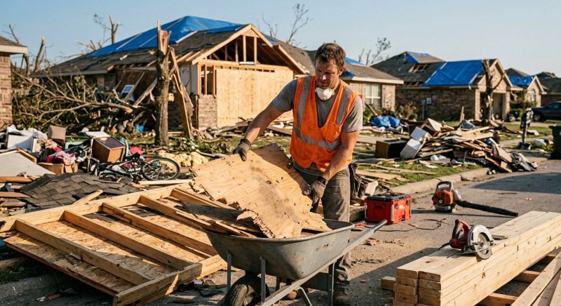 Tornado Damage Restoration in Olathe, KS